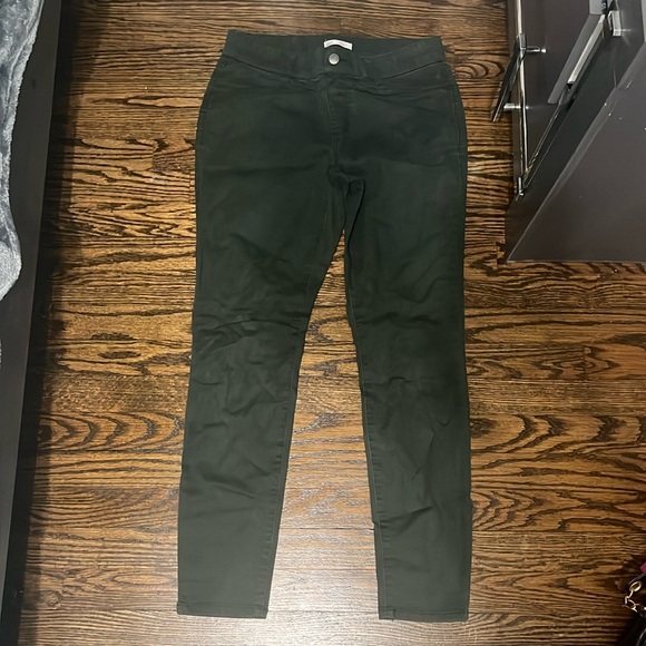 Super Stretchy Green Jeans - Picture 1 of 3